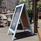 Flash Furniture Robin Blue Wooden A-Frame Magnetic Chalkboard HGWA-GDIS-CRE8-542315-GG - alternate 9